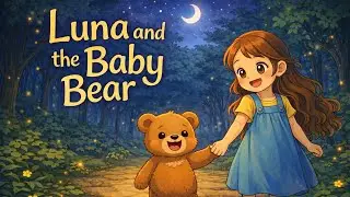 Luna and the Baby Bear 🐻🌙 | A Beautiful Story of Kindness | Kids Story