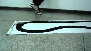 carrinho guiado por sensores no meu curso de eletrotecnica