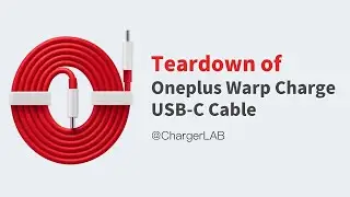 Teardown of Oneplus Warp Charge USB-C Cable
