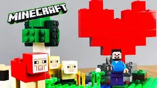 LEGO MINECRAFT The Wool Farm 21153 Speed Building