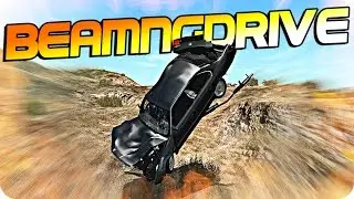 ЖЕСТКИЕ ВЫЛЕТЫ С ДОРОГИ - BeamNG.Drive 0.5.3.2