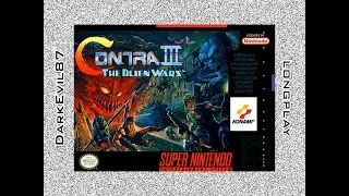 Contra 3 - DE87's LPs - Full Longplay (SNES)