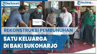 Pelaku Peragakan 50 Adegan Rekonstruksi Pembunuhan Satu Keluarga di Baki