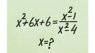 France | Can you solve this?? | Olympiad Mathematics 