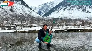 Playing Electric Guitar In Snowy SWITZERLAND Or INDIA!? | Aryan Electric Guitar Cover