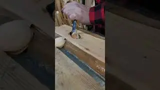 Swan neck gouge.