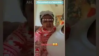 CUTEST CRY EVER - Watch the cutest baby crying in the world!