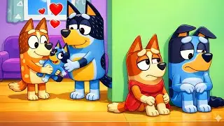 Bluey & Bingo&rsquo;s Superhero Adventure 🦸&zwj;♂️🦖| Bluey Funny Animation