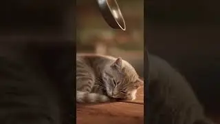 Cat&rsquo;s last chill second 😴&hellip; then BOOM 💥 you wont believe this jump #cats #funny #pets