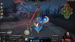 Smite Chronos Solo Gameplay aug 11 2015 dmbrandon