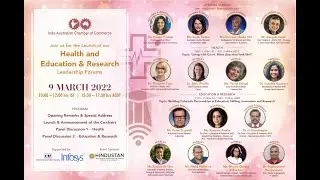 Launch of IACC's 'Health' and 'Education & Research' Leadership Forums
