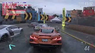 Forza Horizon 5 Benchmark na eGPU 4090 no notebook Intel 12th 12800H.