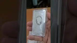 St Helena 250 gram silver bar. HMS Queen Elizabeth II, East India Company