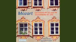 Cassation in G Major, K. 63*: IV. Menuet - Trio