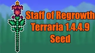 Staff of Regrowth Seed Terraria Version 1.4.4.9 PC Only