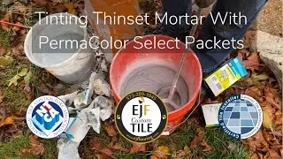 How To Tint Thinset Mortar For Stone & Thin Tile - Columbia MO