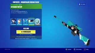 *NEW* BEEP & BOOP PICKAXE & STICKER 'EM UP WRAP!! (FORTNITE)