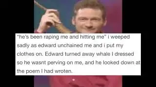 a dramatic reading of a bad twilight fan fiction