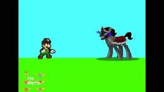 Super Elemental Harmony Dash - Mario vs. King Sombra