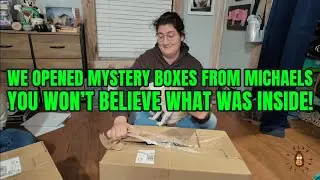 We Opened Mystery Boxes from Michaels...  You Won’t Believe What Was Inside!