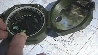 use a geologist compass for land navigation   easy to do