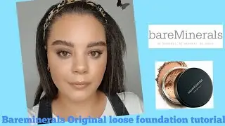 How to.....BareMinerals original mineral foundation + Bareminerals full face!