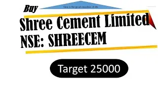 Shree Cement LimitedNSE: SHREECEM