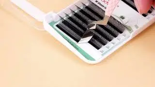 FADVAN 5D-W Shaped 0.07 D Curl Eyelash Extensions Natural Faux Mink