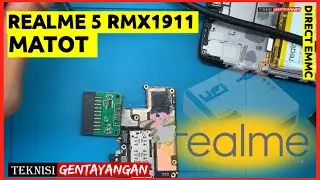 REPAIR EMMC REALME 5 RMX1911 METODE DIRECT UFI BOX || DUMP TESTED RMX1911 AUTO ON