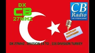 CB RADIO DX 27MHZ 14RC446 Carlos SKIP With 116AT102 Halil in mobile station