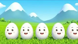 🥚🚗 Surprise Egg Cars Counting Song! | Crack Crack Crack | Learn Numbers 1 to 5 for Kids 🎶