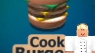 Cook burgers roblox