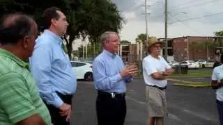 Sheriff Rutherford Speaks at Crime Prevention Walk