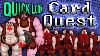 Quick Look: Card Quest | RPG Deck Builder (Let's Play Card Quest / Gameplay First Impressions)