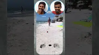 Beach Money Ball Challenge !!🌊| React Video #shorts #short #viralvideo