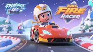 Frostfire Racer ❄️🔥 | Exciting Winter Racing Song for Kids
