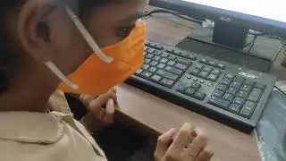 Learning how to handle a mouse during the online Exam