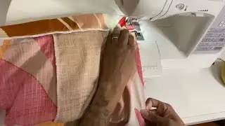 Calça de Viscolinho com elástico na cintura. Corte fácil. DIY