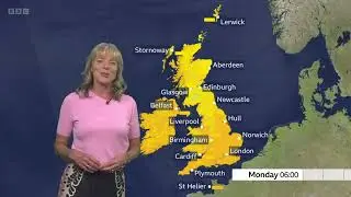 Louise Lear UK weather forecast BBC August 16th 2025