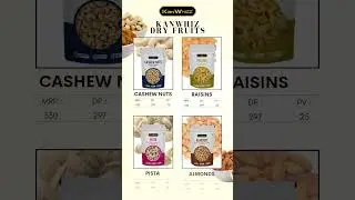 Snack Smart with Kanwhizz Dry Fruits!