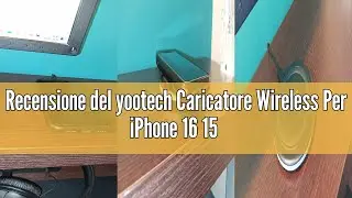 Recensione del yootech Caricatore Wireless Per iPhone 16 15 14 13 12 11 Pro Max Mini, Caricabatterie