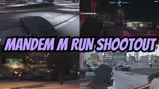 Mandem M RUN Turns Into A Shootout w/ Cops (incl. Shanks & Fin's End) (Multi-POV) | MANDEM NOPIXEL