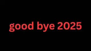 good bye 2025  on twitch Jordan barber 346 