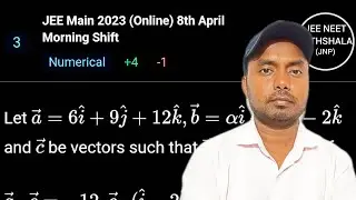 IIT JEE mains vector plane 3D pyq 2023 #iit #iitian #jee #jeemain #jnp 