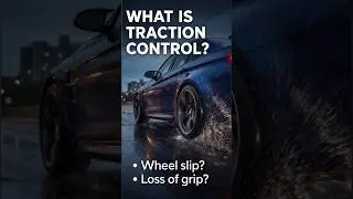 What Is Traction Control System? ⚙️ #education #mechanicalengineering #AutoEngineering #Engineering