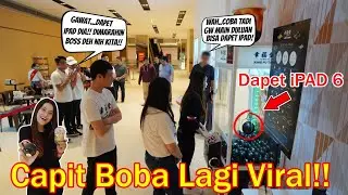 Capit BOBA Viral XING FU TANG!! Pertama di Indonesia!! LANGSUNG DAPET iPAD APPLE 6!! Dapet Beneran!!