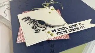 Day one of my craft room clearout using No Bones About It by Stampin&rsquo; Up!