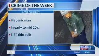 Crime of the week, man stole tip jar and cash register drawer