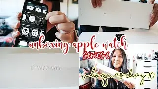 APPLE WATCH SERIES 6 44MM unboxing + set up | VLOGMAS 2020 | Jessmas Day 10