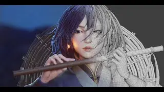 Blender Modeling - Turn an inspiring 2D concept into an exciting 3D scene with free software - Flute